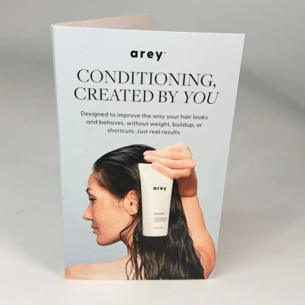 Arey Deep Conditioning Hair Masque Mask Moisture Travel .34 fl oz 10ml New